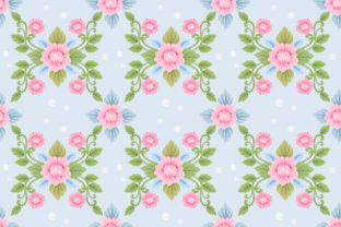 Flower Damask Seamless Pattern: A Versatile Design for Creative Projects