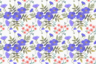 Hand Drawn Flowers Seamless Pattern: A Versatile Design for Creative Projects