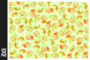 Melon Fruit Pattern: A Versatile Digital Asset for Designers and Creators