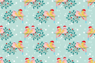 The Christmas Bird on Branch Pattern: A Timeless Design for Modern Creativity